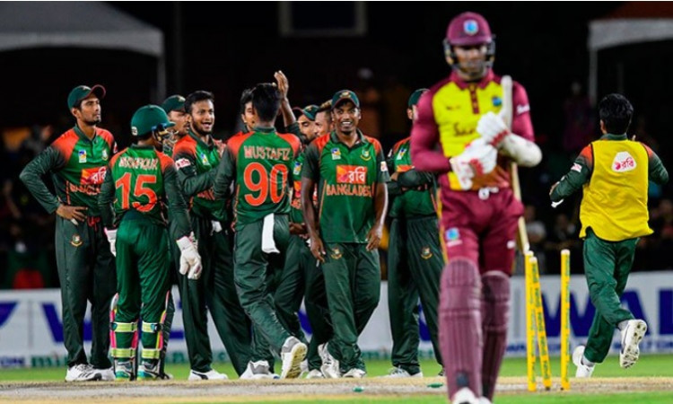 Cricket Image for BAN vs WI: वेस्टइंडीज टी-20 सीरीज के लिए बांग्लादेश क्रिकेट टीम का एलान, इन 3 खिला