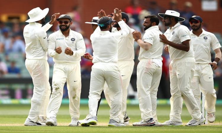 1st Test: India on top after 4th day Images