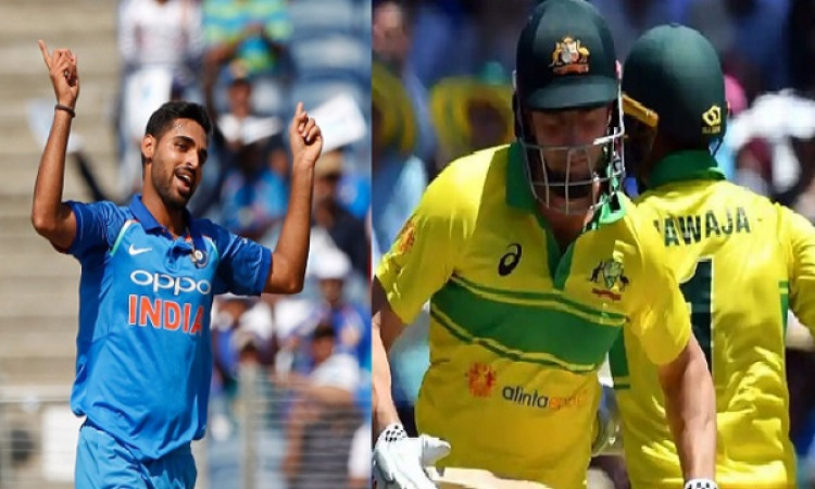 शॉन मार्श के शतक के बदौलत ऑस्ट्रेलिया ने भारत को दिया 299 रनों का लक्ष्य, भुवी ने चटकाए 4 विकेट Imag