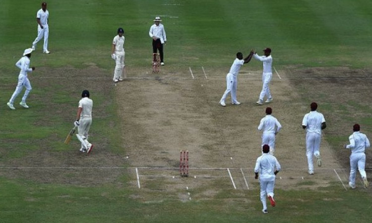 ब्रिजटाउन टेस्ट में वेस्टइंडीज के गेंदबाजों की कहर के आगे इंग्लैंड बबस, केवल 77 रनों पर हुई ऑलाउट Im