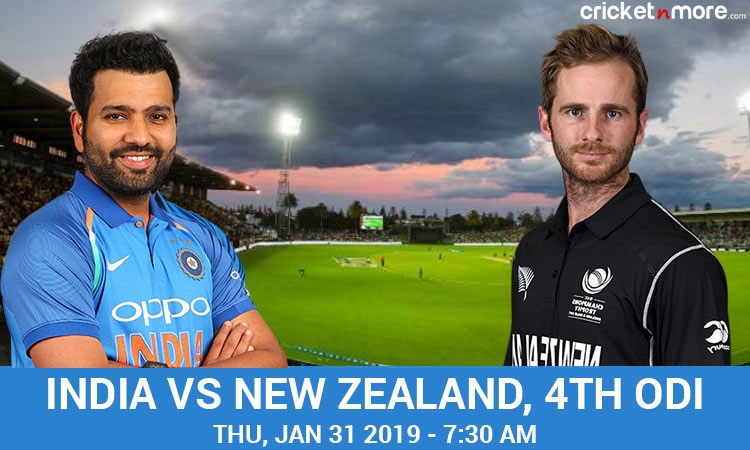 India vs New Zealand 4th ODI