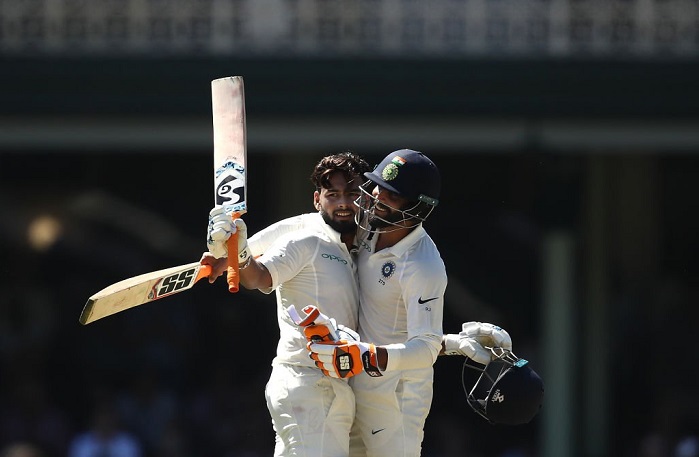 Rishabh Pant and Ravindra Jadeja Rishabh Pant and Ravindra Jadeja