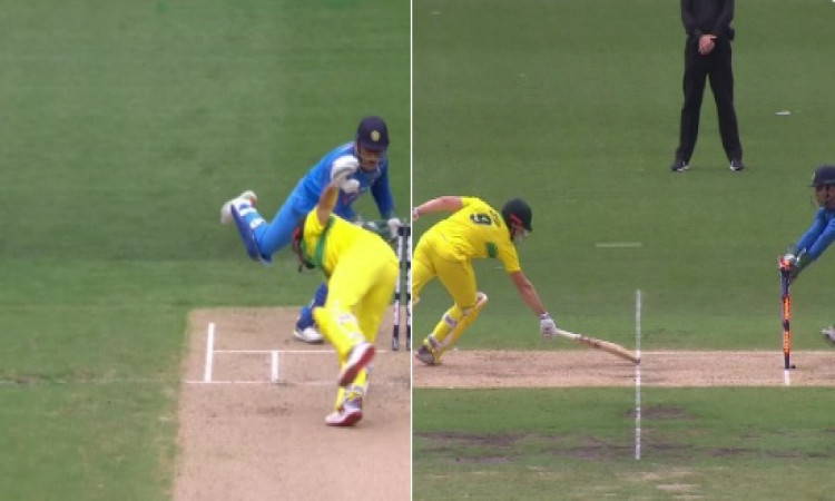VIDEO तीसरे वनडे में भी दिखा धोनी का सुपरमैन वाला अंदाज, बड़े अजीब- ढ़ंग से किया शॉन मार्श को स्टंप 