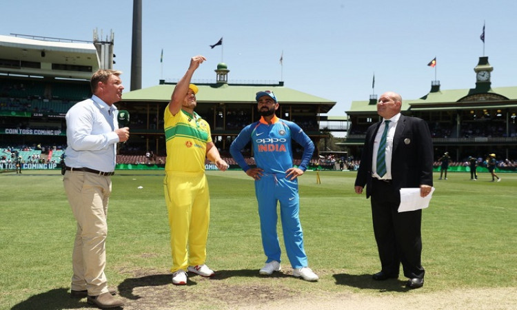 Image result for 1st ODI: Australia win toss, opt to bat first