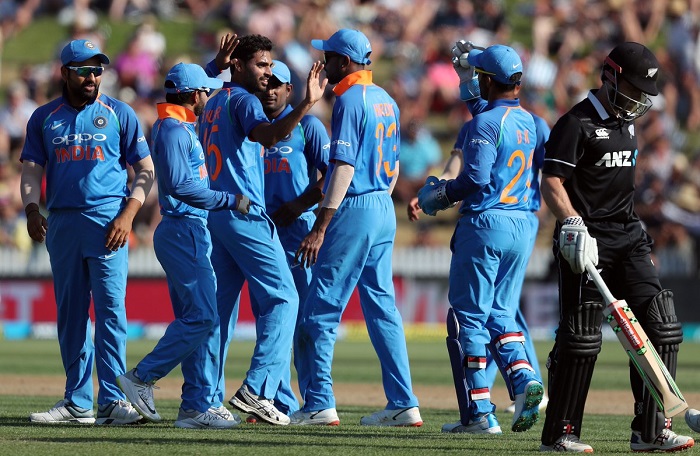 India vs New Zealand ODI team india
