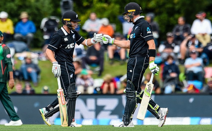New Zealand vs Bangladesh Martin Guptill and Kane Williamson