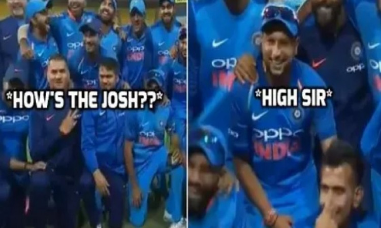 WATCH न्यूजीलैंड को हराने के बाद सीरीज जीत का जश्न भारतीय टीम ने ‘हाउज द जोश’ HIGH SIR कहकर मनाया Im