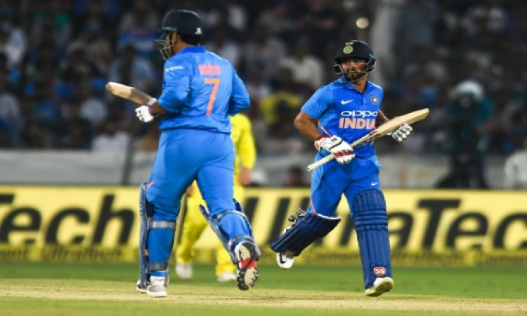 धोनी ने लगाया विजयी शॉर्ट, केदार जाधव की दिल जीतने वाली पारी ने जीताया भारत को, 6 विकेट से मिली जीत 
