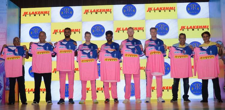 rajasthan royals 2019 jersey