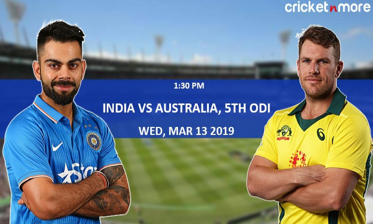  India vs Australia 5th ODI 