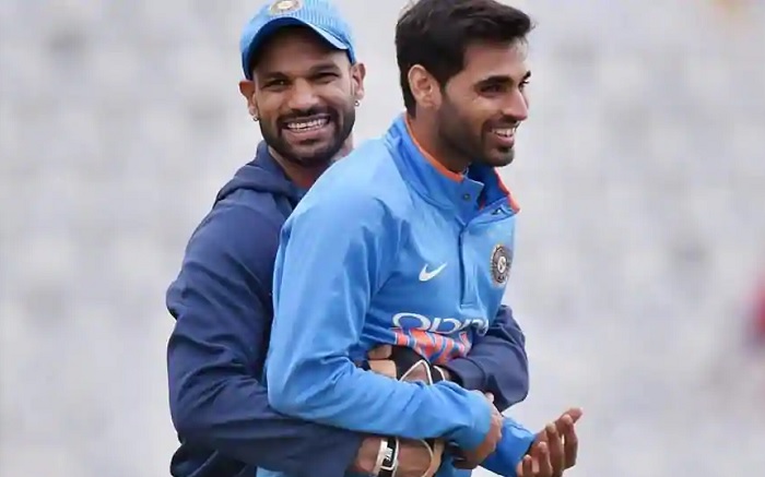 Shikhar Dhawan+Bhuvneshwar Kumar Shikhar Dhawan+Bhuvneshwar Kumar