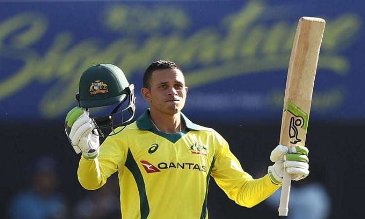 Image result for usman khawaja india v australia 3rd ODI