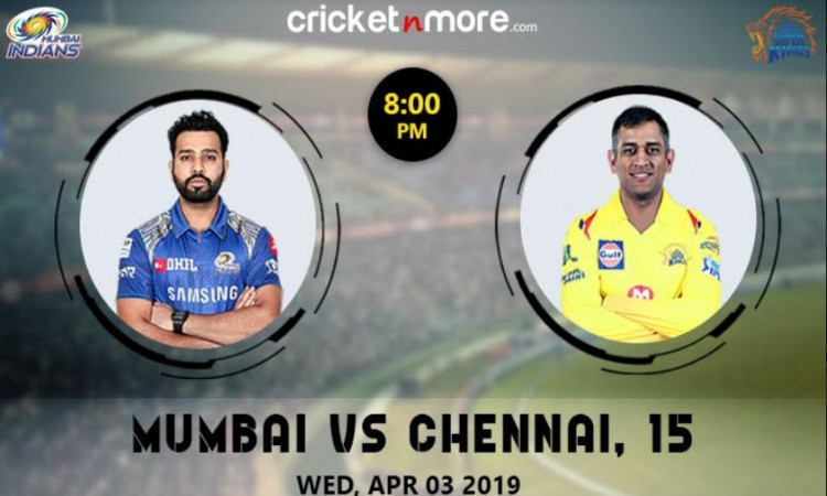 IPL 12 Match 15: मुंबई इंडियंस बनाम चेन्नई सुपर किंग्स ( मैच प्रीव्यू) Images