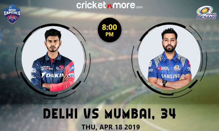 Delhi Capitals vs Mumbai Indians 