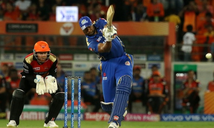 IPL 2019: पोलार्ड की तूफानी पारी, मुंबई ने हैदराबाद को दिया 137 रनों का लक्ष्य Images