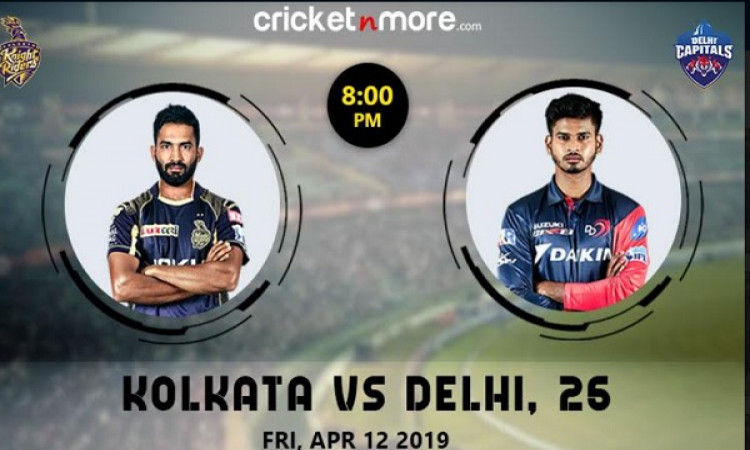 IPL 2019 Match 26: कोलकाता नाइट राइडर्स बनाम दिल्ली कैपिटल्स ( मैच प्रिव्यू) Images