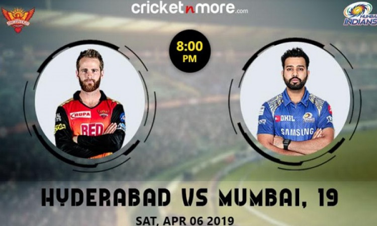 IPL 2019 Match 19: सनराइजर्स हैदराबाद बनाम मुंबई इंडियंस ( मैच प्रीव्यू) Images