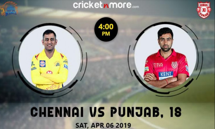 IPL 2019 Match 18: चेन्नई सुपर किंग्स बनाम किंग्स इलेवन पंजाब ( मैच प्रीव्यू) Images