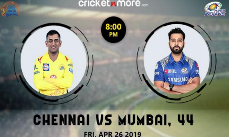 IPL Match 44: मुंबई इंडियंस से पिछली हार का बदला लेना चाहेगी चेन्नई सुपर किंग्स की टीम ( मैच प्रिव्य