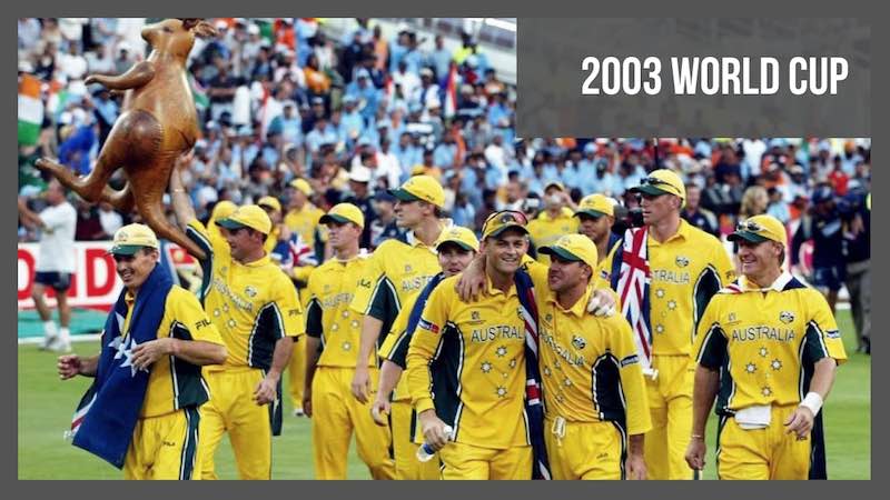 Cricket World Cup Flashback 2003 Cricket World Cup Overview