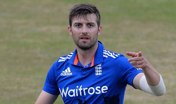 England Cricket Mark Wood