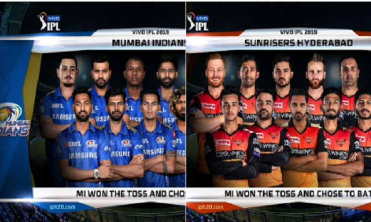 IPL 2019 Match 51: मुंबई इंडियंस बनाम सनराइजर्स हैदराबाद, देखिए प्लेइंग XI की पूरी लिस्ट Images