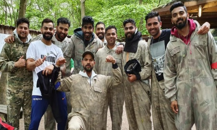 Team India In woods 