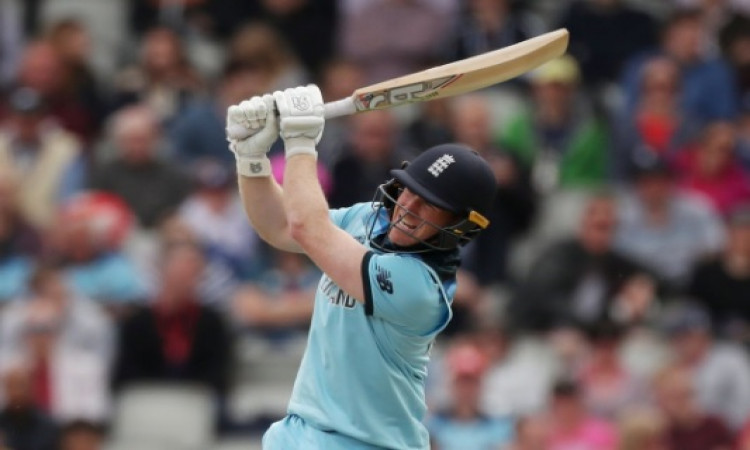 कप्तान इयोन मॉर्गन की विस्फोटक पारी, इंग्लैंड ने खड़ा किया 397 रनों का अंबार Images
