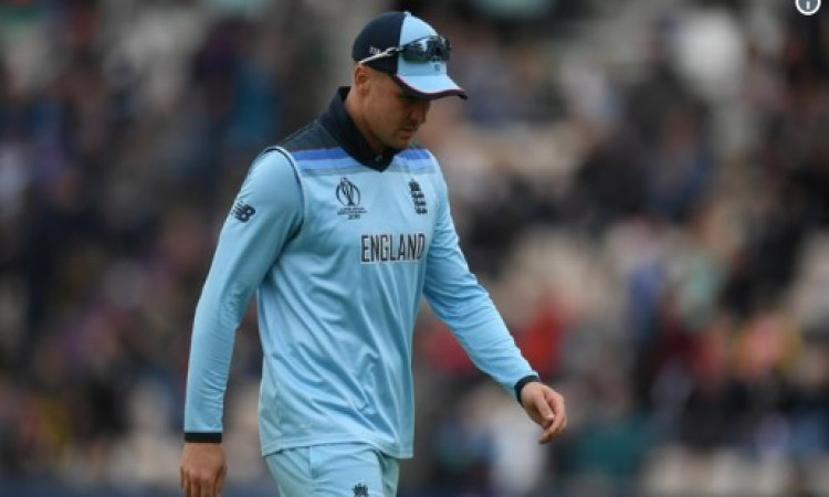  इंग्लैंड के सलामी बल्लेबाज जेसन रॉय के चोट के कारण एक हफ्ते के लिए वर्ल्ड कप से बाहर Images