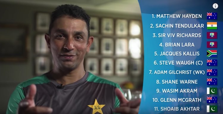 All Time Playing XI Azhar Mahmood