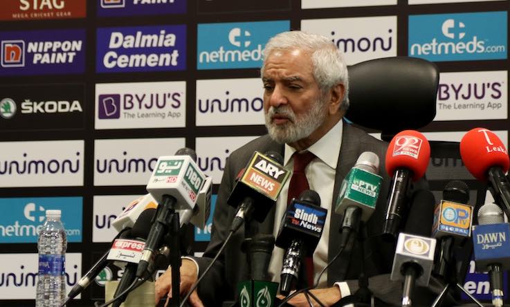 ICC Chairman Ehsan Mani