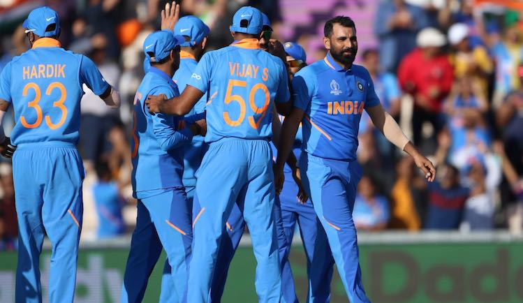 Team India CWC19 Semi-final spots