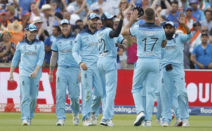 CWC19 Highlights India vs England