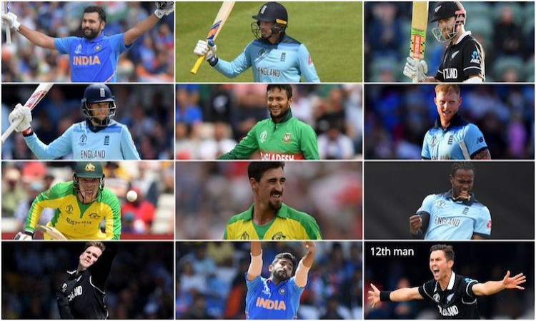 Team of the ICC Men’s Cricket World Cup 2019