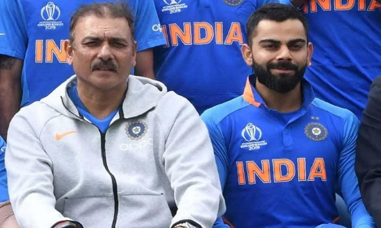 Virat Kohli and Ravi Shastri