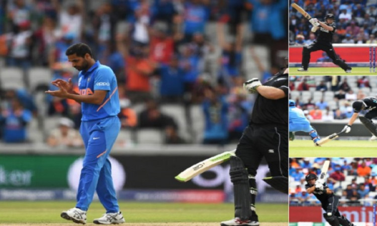 भुवनेश्वर कुमार ने झटके 3 विकेट, न्यूजीलैंड 50 ओवर में 8 विकेट पर 239 रन Images