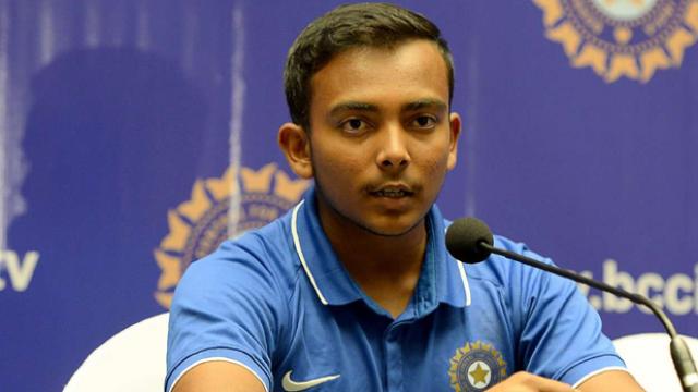 Doping Charges Prithvi Shaw