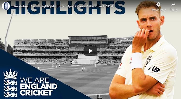 Match Highlights First Ashes Test Eng v Aus Highlights