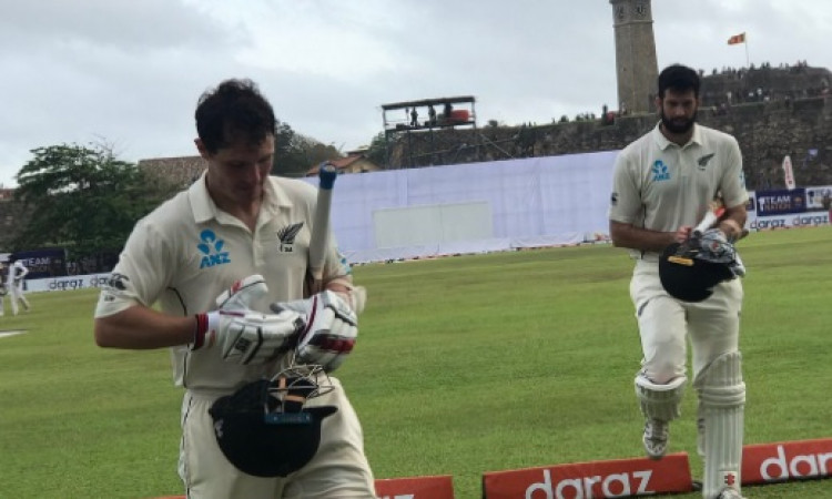 गॉल टेस्ट में न्यूजीलैंड ने ली 177 रन की बढ़त, वाटलिंग और टॉम लाथम ने खेली संघर्ष भरी पारी Images