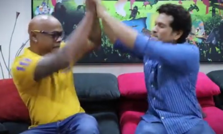 VIDEO Tendulkar, Kambli celebrate Friendship Day in gaming mode Images