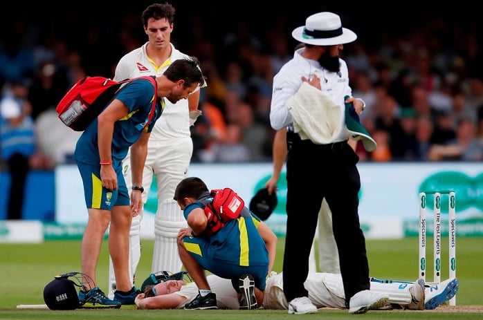 Ashes 2019 Archer Blow Reminded Steve Smith Of Phillip Hughes Tragedy On Cricketnmore 