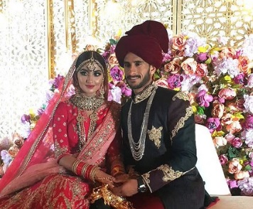 पाकिस्तान क्रिकेटर हसन अली ने भारत की खूबसूरत महिला शामिया आरजू से शादी की, देखिए ! Images