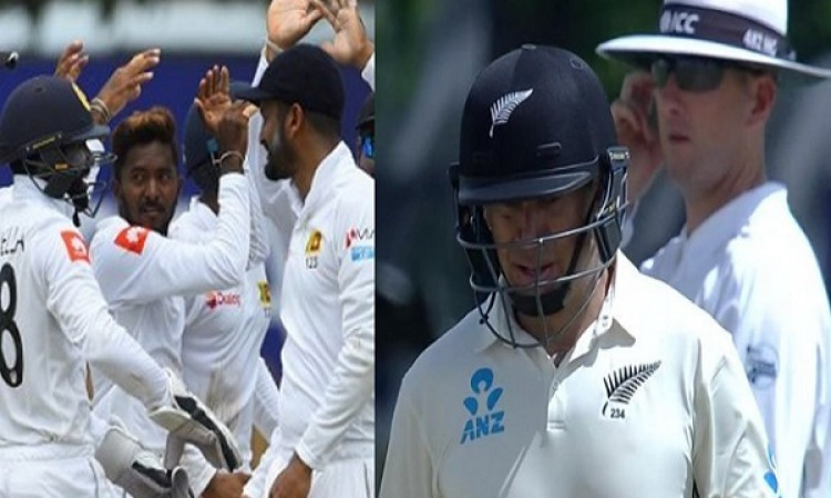 गॉल टेस्ट में अकिला के 'पंजे' से निकलकर न्यूजीलैंड ने बनाए 203/5 रन, रॉस टेलर ने संभाली पारी Images