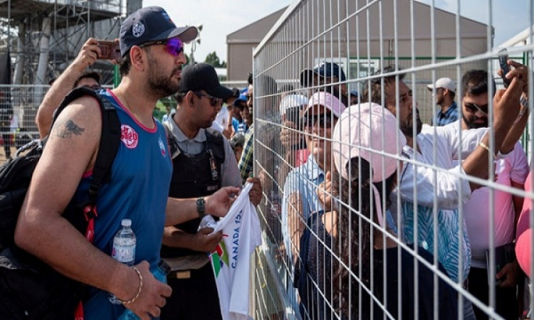 Players protest over unpaid wages delays start of GT20 match Images