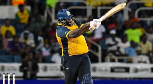 140 किलो वजनी खिलाड़ी ने सीपीएल में खेली विस्फोटक पारी, सेंट लूसिया जूक्स ने 5 विकेट से जमैका तलावाह