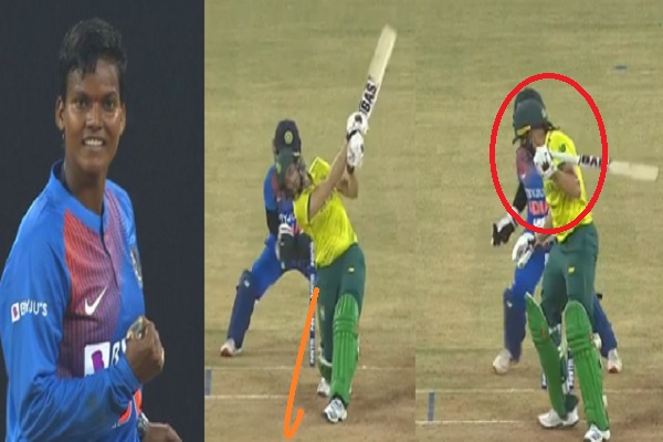 साउथ अफ्रीका के खिलाफ टी-20 में भारतीय महिला स्पिनर दीप्ति शर्मा की गेंदबाजी ने दिखाया ऐसा कमाल, देख