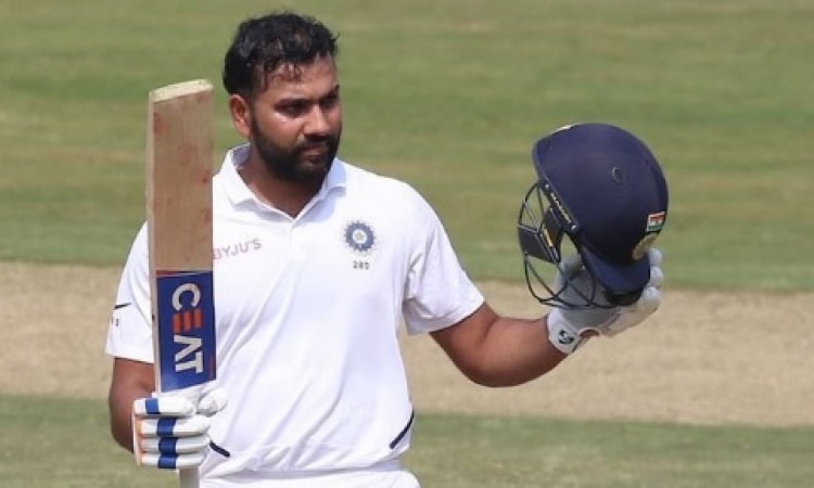 Rohit 1st to score twin tons on opening debut in Tests Images