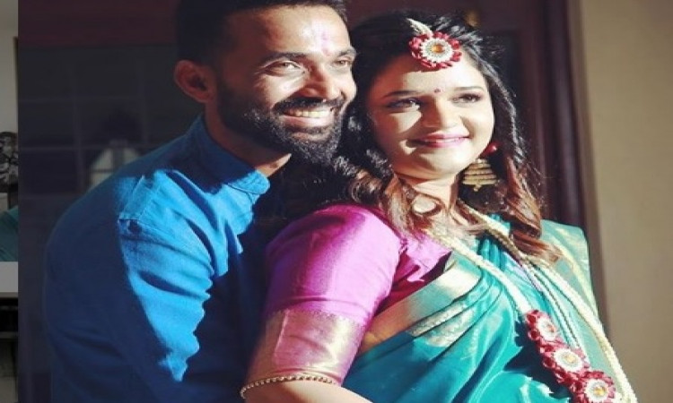 Rahane, wife Radhika blessed with baby girl Images