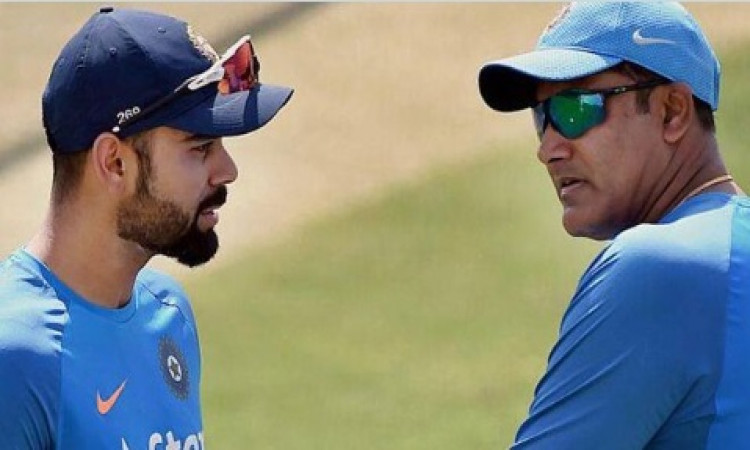 कप्तान विराट कोहली के द्व्रारा भारत में 5 टेस्ट सेंटर वाले बयान पर पूर्व कोच कुंबले का आया ऐसा रिएक्