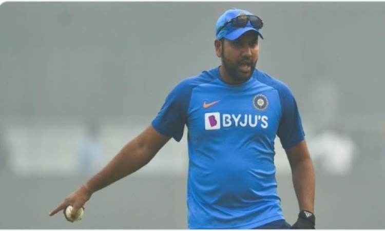 भारतीय कप्तान रोहित शर्मा अभ्यास सत्र में हुए चोटिल, फैन्स के लिए बुरी खबर ! Images